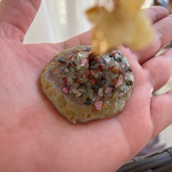 Chakra Healing Crystal Money Tree with Copper Wire - Picture 4 of 5